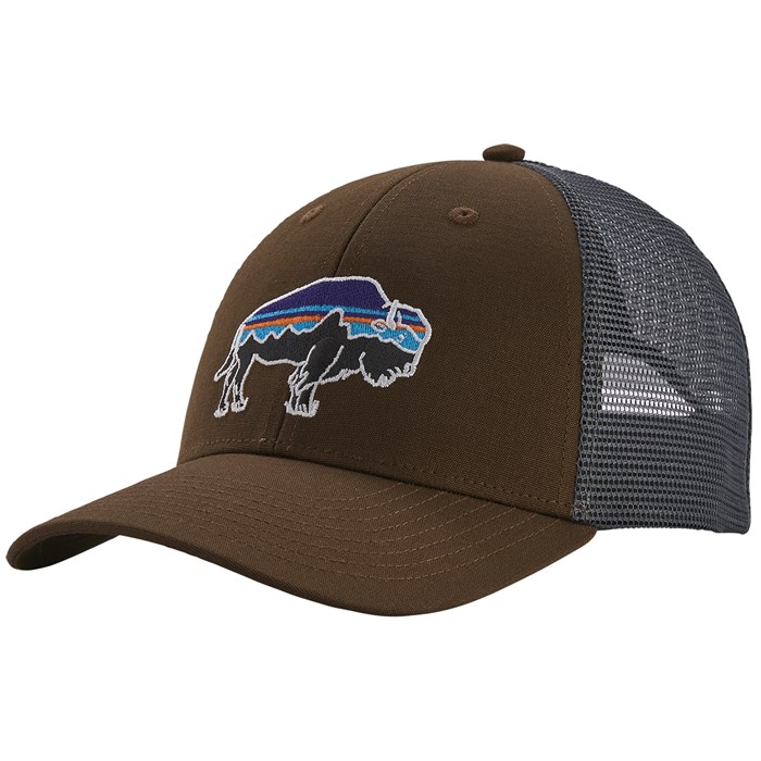 patagonia fitz roy bison lopro trucker hat