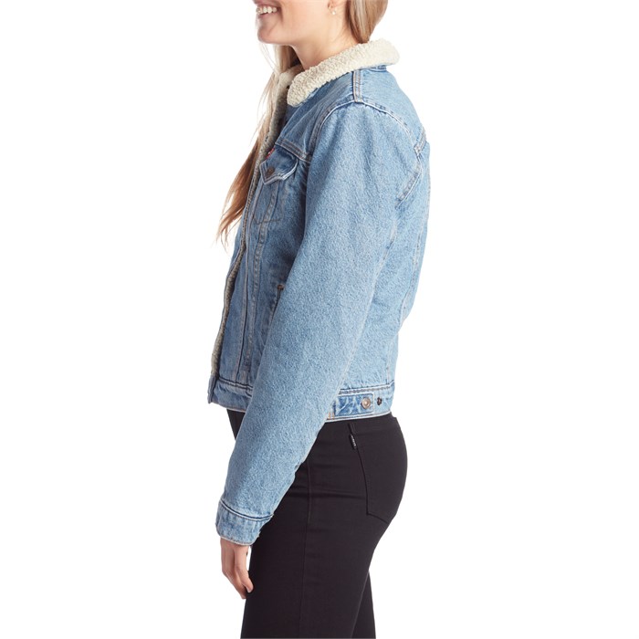 levi's original trucker jacket sherpa
