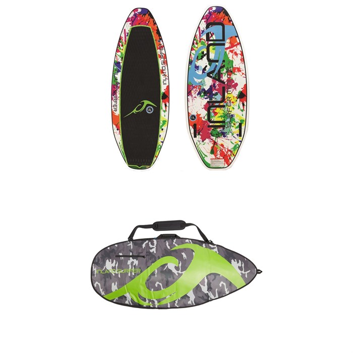 Inland Surfer - Mini Me 112 Wakesurf Board - Kids'  + Inland Surfer Board Bag 2018
