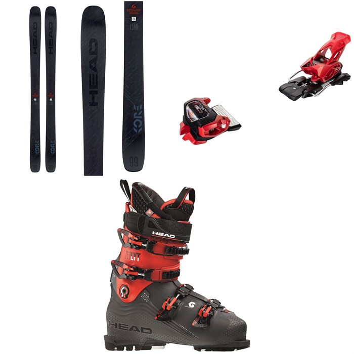 Head - Kore 99 Skis + Tyrolia Attack² 13 GW Ski Bindings + Head Nexo Lyt 110 Ski Boots 2019