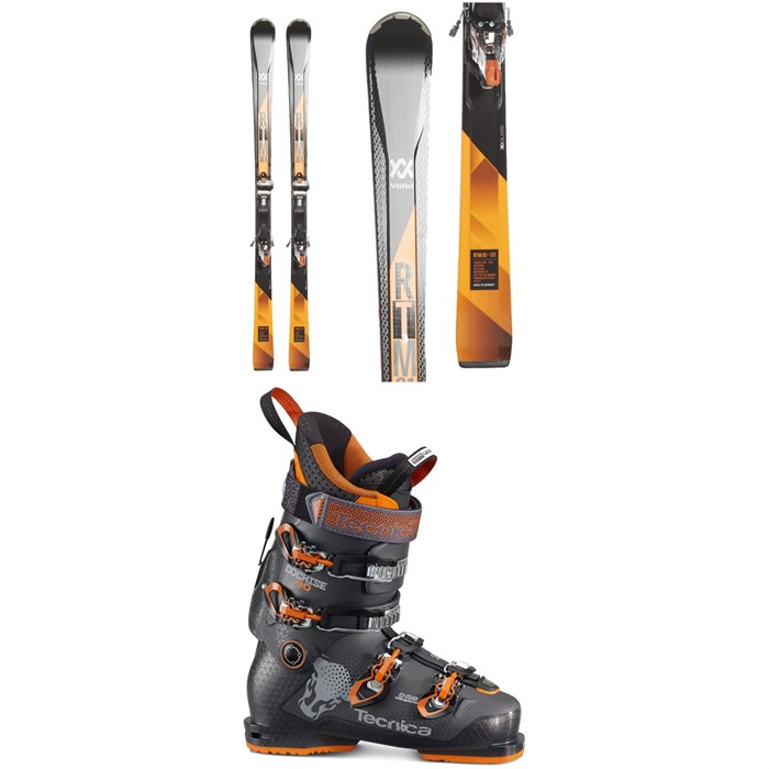 Völkl - Volkl RTM 81 Skis + iPT Wide Ride 12.0 Bindings + Tecnica Cochise 90 Ski Boots 2018