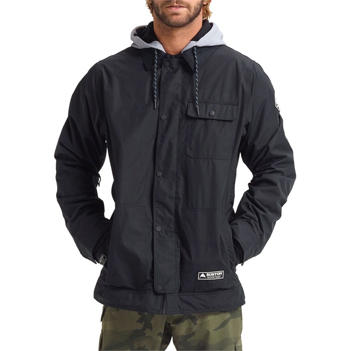 burton dunmore jacket forest night