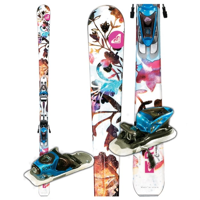 Roxy Kaya 77 With E M10 Gw Bindings Womens Ski Accessory Skis Multicolour 
