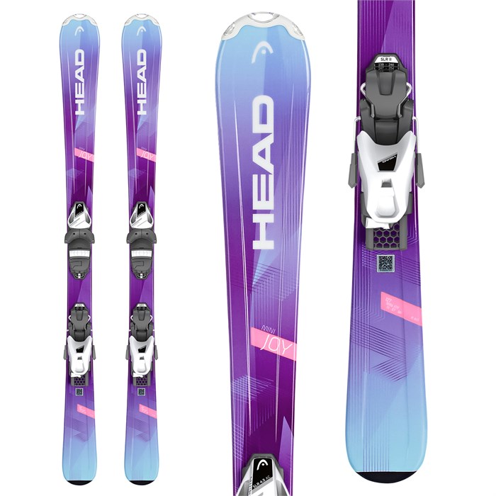 Head Joy Skis + SLR 7.5 Bindings Girls' 2019 evo
