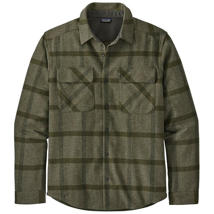 Patagonia wool hot sale shirt