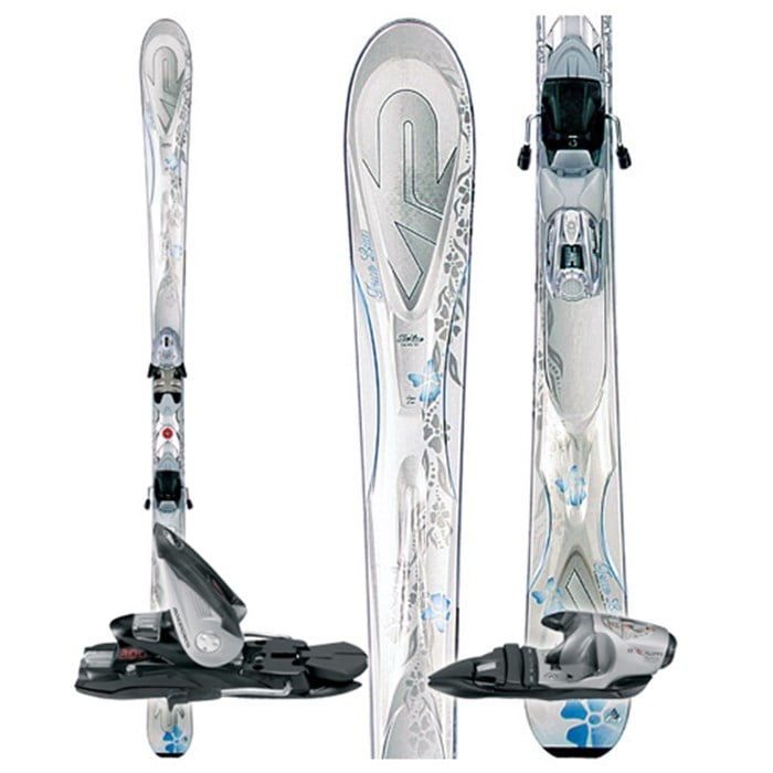 K2 T9 True Luv Skis Bindings Used 2006 Used Evo