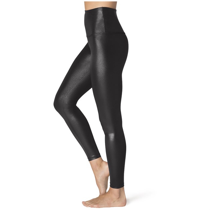 beyond yoga pearlized high waisted midi legging