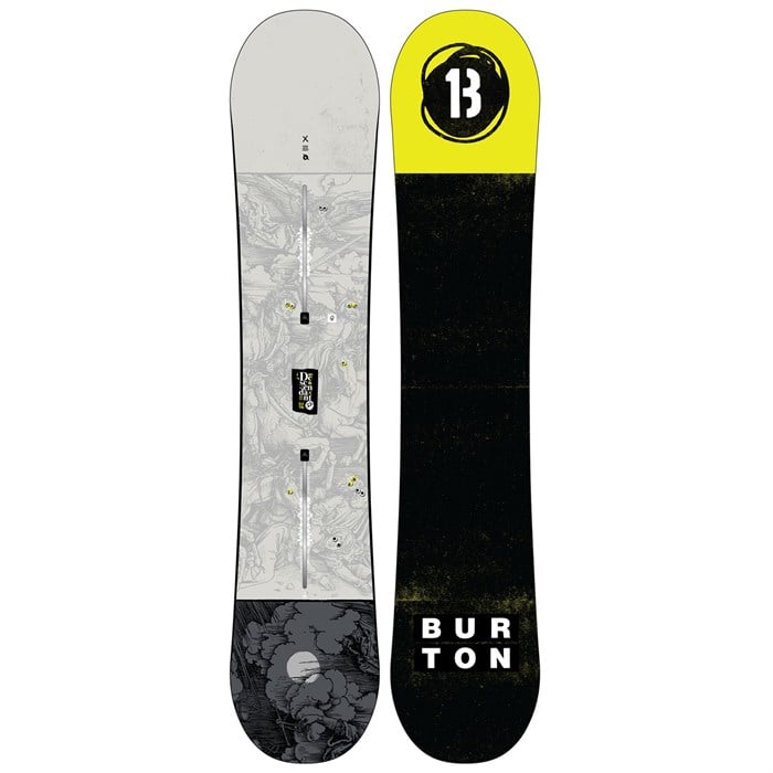 Burton Clash Snowboard Size Chart