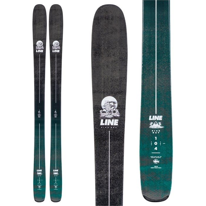 Line Skis Sick Day 104 Skis 2020 | evo