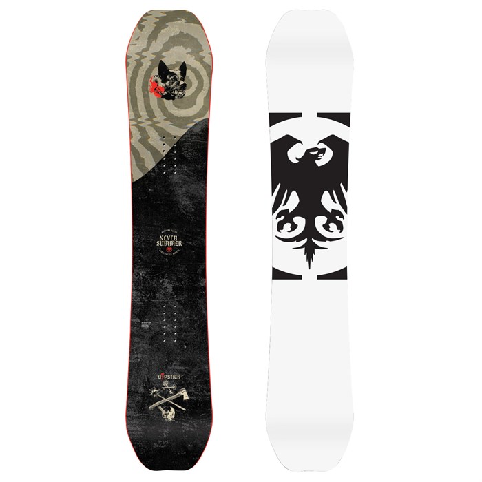 Never Summer Dipstick Snowboard 2020 | evo 
