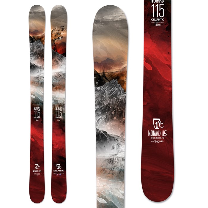 Icelantic Nomad 115 Skis 2020 | evo Canada