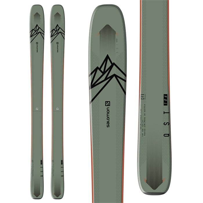 Salomon QST 106 Skis 2021 | evo