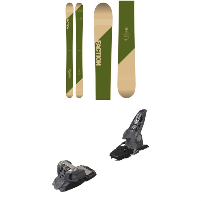 Faction - Candide 5.0 Skis 2019 + Marker Griffon Ski Bindings 2016