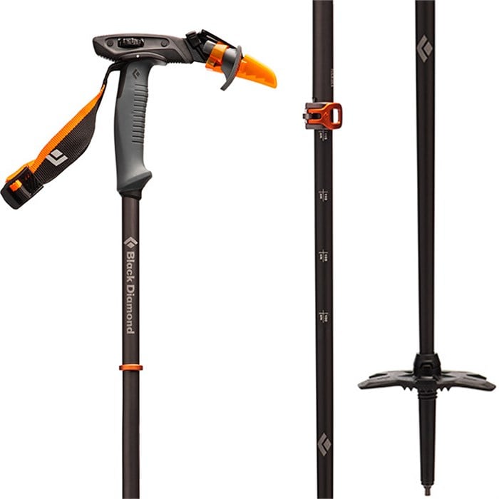 Black Diamond - Carbon Whippet Adjustable Ski Pole 2024