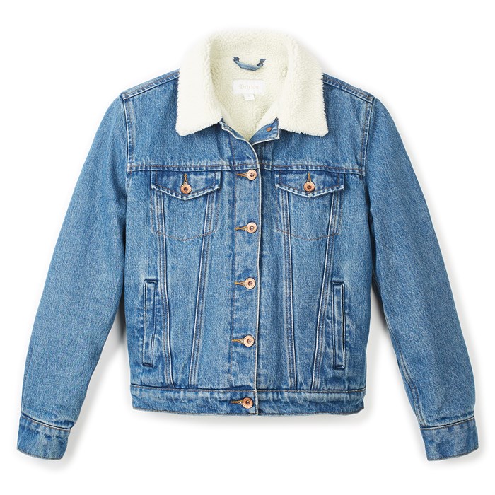 Brixton Broadway Sherpa Denim Jacket - Women's | evo