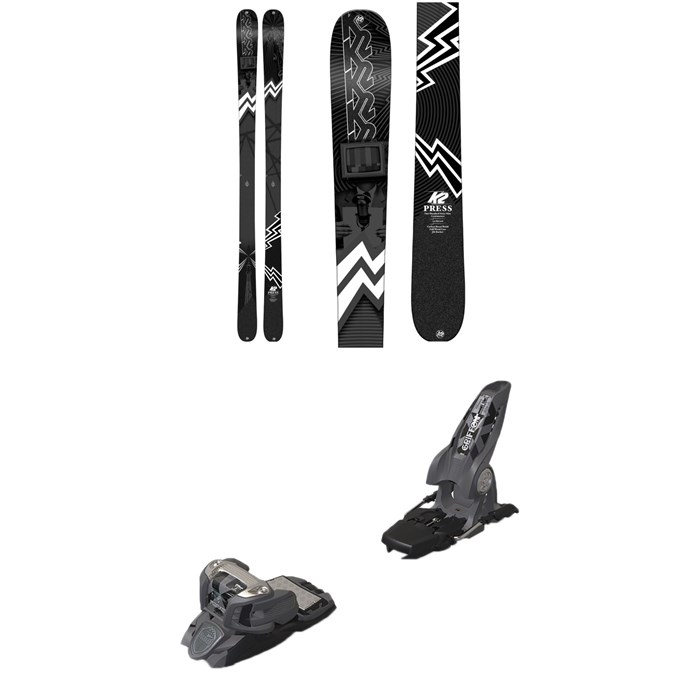 K2 - Press Skis 2019 + Marker Griffon Ski Bindings 2016