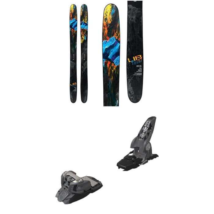 Lib Tech - UFO 115 Skis 2019 + Marker Griffon Ski Bindings 2016