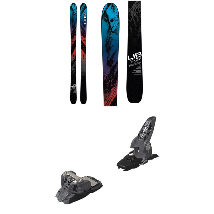 Lib Tech - Wreckcreate 90 Skis 2019 + Marker Griffon Ski Bindings 2016
