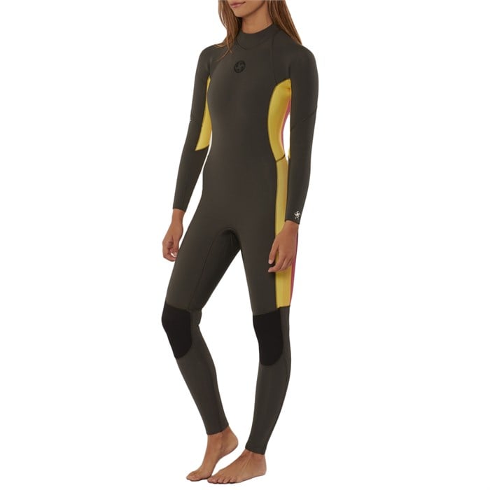 Sisstrevolution - 3/2 7 Seas Stripe Back Zip Wetsuit - Women's