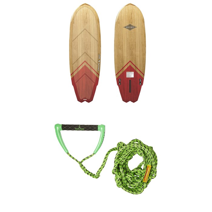 Connelly - Big Easy LTD Wakesurf Boards + Proline x evo LGS Surf Handle w/ 25 ft Air Line 2019