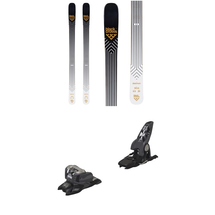Black Crows - Daemon Skis + Marker Griffon 13 ID Ski Bindings 2020