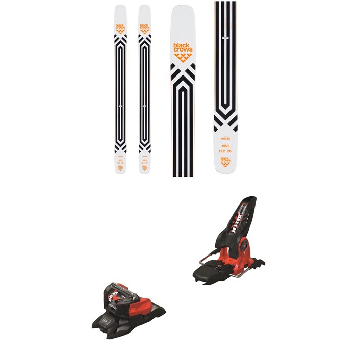 Black Crows - Nocta Skis + Marker Jester 18 Pro ID Ski Bindings 2020