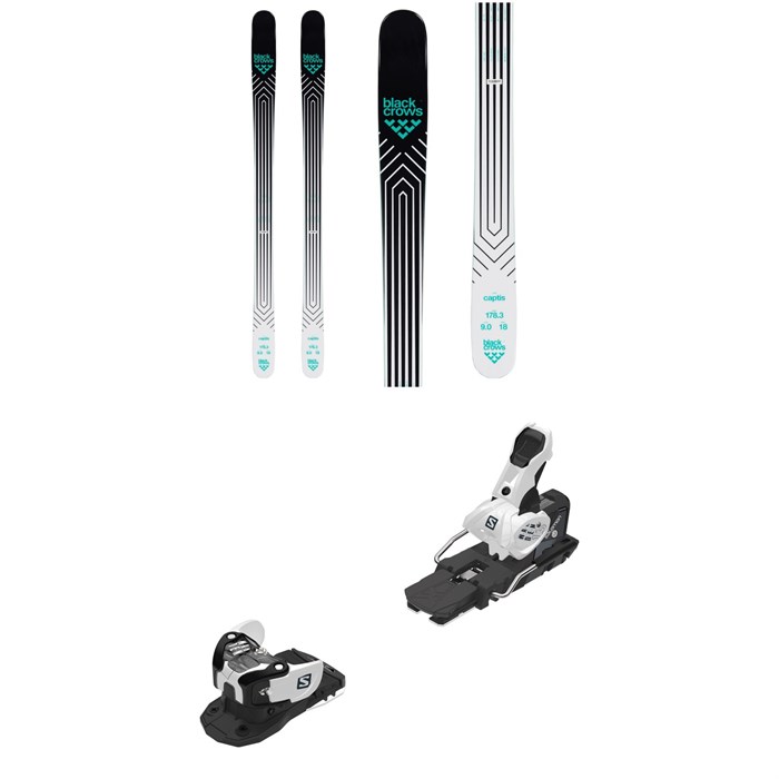 Black Crows - Captis Skis + Salomon Warden MNC 13 Ski Bindings 2020