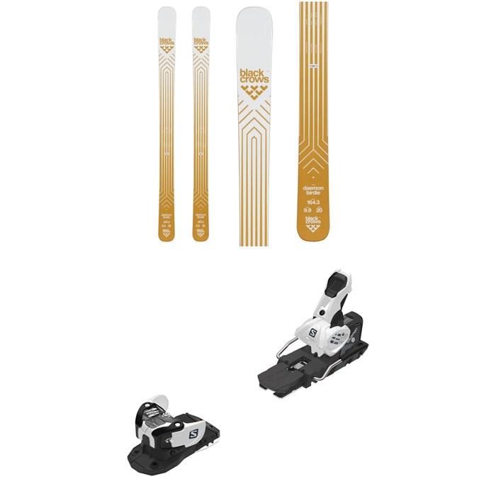 Black Crows - Daemon Birdie Skis - Women's + Salomon Warden MNC 13 Ski Bindings 2020