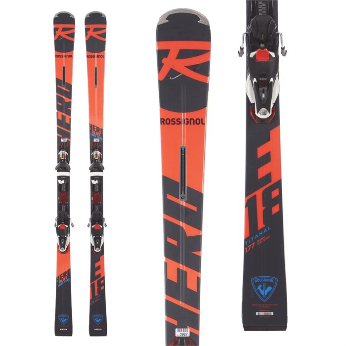 Rossignol Hero Elite LT TI Skis + SPX 12 Konect Dual WTR Bindings 2019 ...