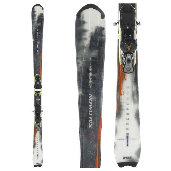 Salomon Scrambler 7 Pilot Skis + S711 Bindings 2005 | evo