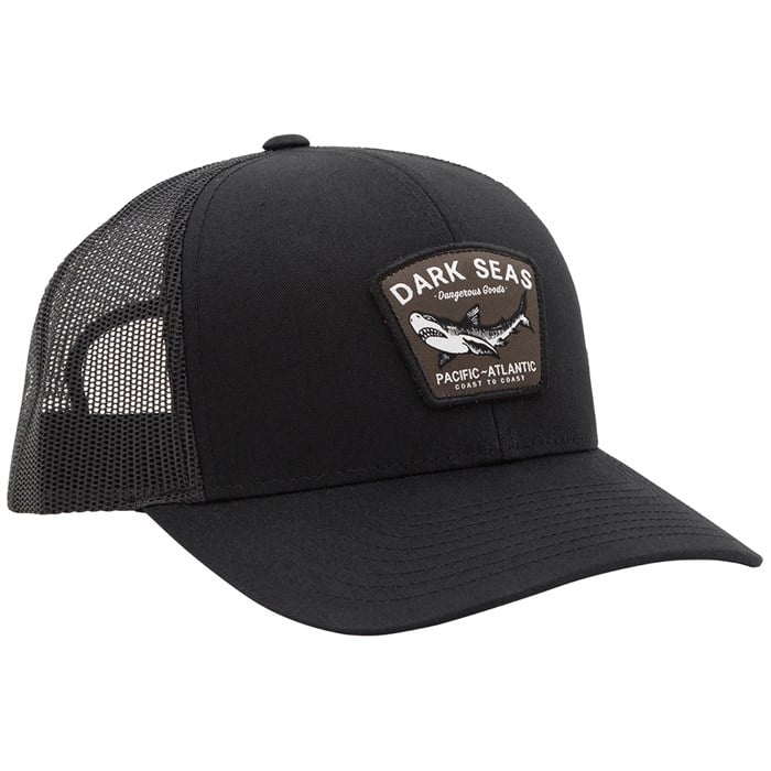 Dark Seas Black Tip Hat | evo