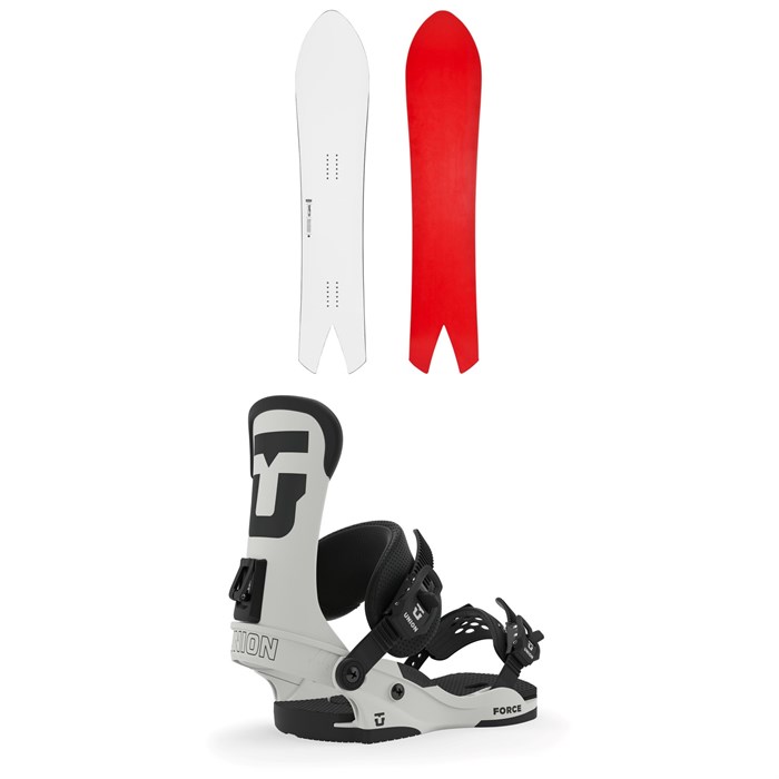 Korua Shapes - Dart Snowboard + Union Force Snowboard Bindings 2020