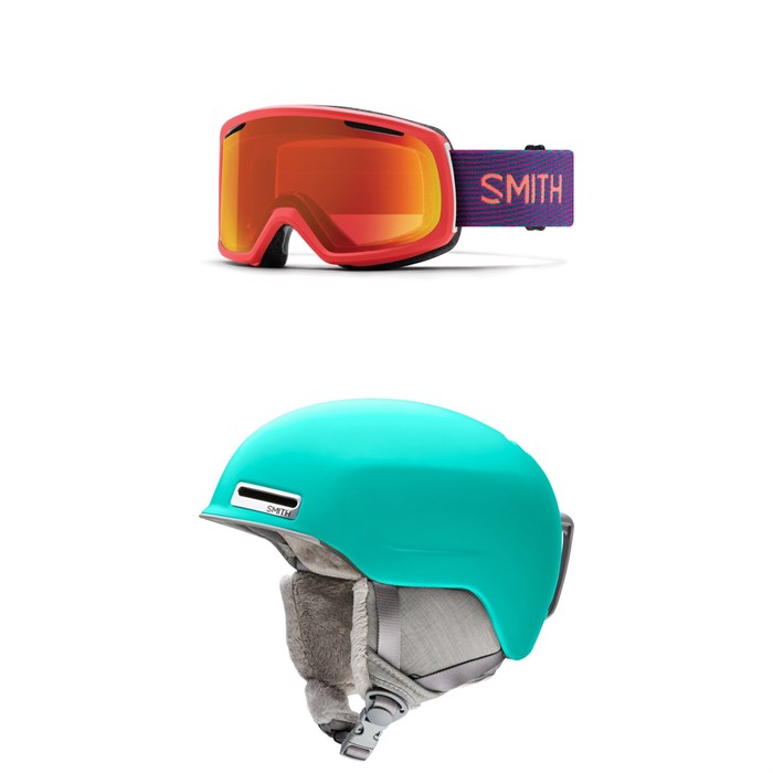 Smith - Riot Goggles - Women's + Smith Allure Helmet - Women's