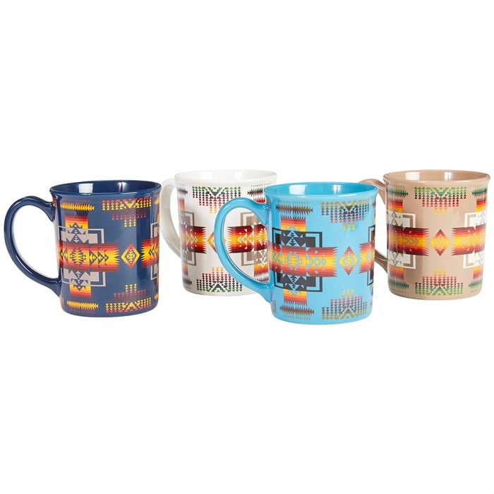 Pendleton - Ceramic Mugs - Set of 4