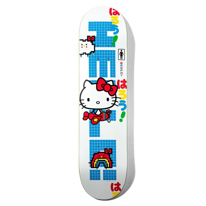 Girl Brophy Hello Kitty 8.0 Skateboard Deck evo