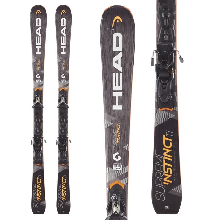 Head Supreme Instinct Ti Skis + PRX 11 Bindings 2018 - Used | evo