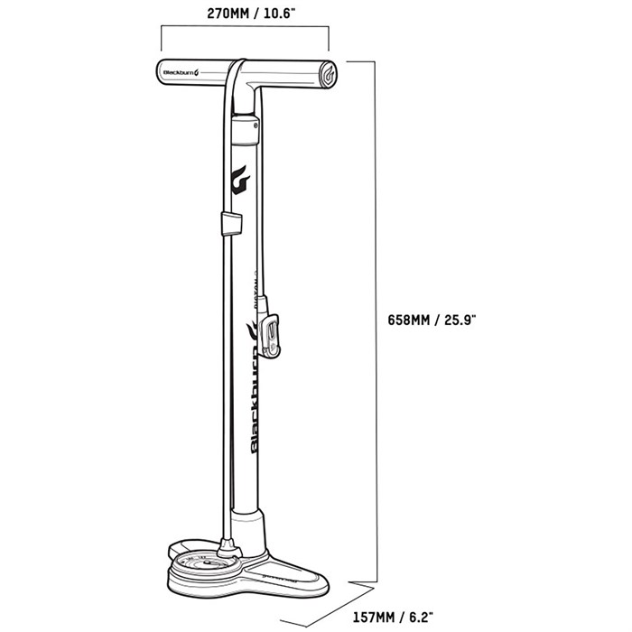 blackburn piston 2 bike pump