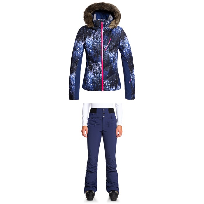 Roxy - Snowstorm Plus Jacket + Rising High Pants - Women's