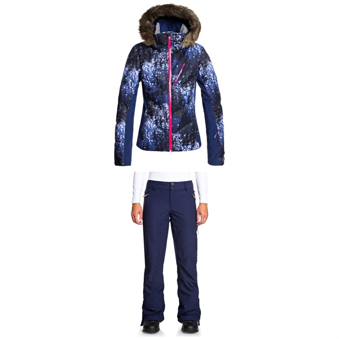 Roxy - Snowstorm Plus Jacket + Cabin Pants - Women's