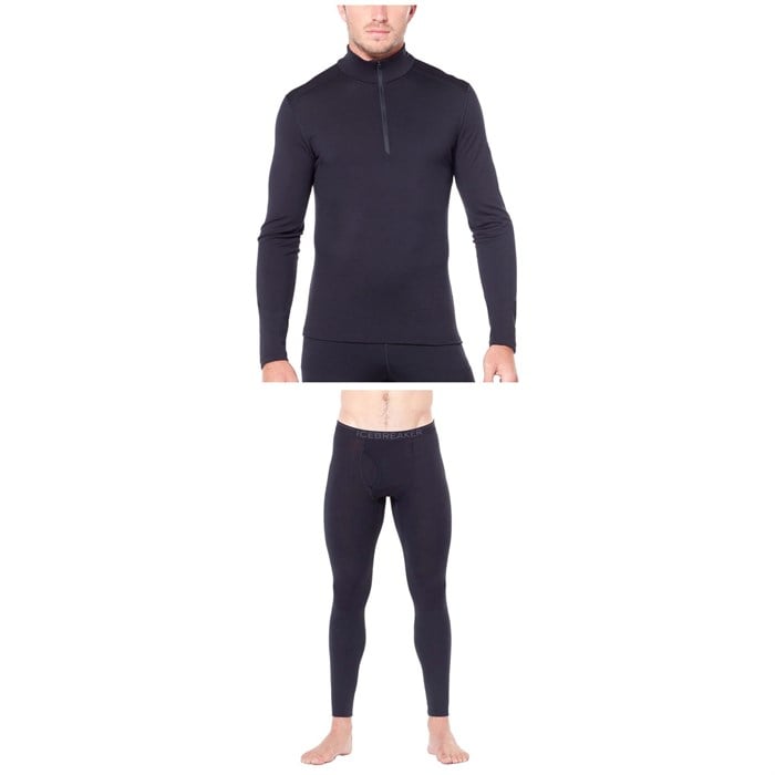 Icebreaker - Icebreaker 200 Oasis Long Sleeve Half Zip Top + 200 Oasis with Fly Leggings 2023