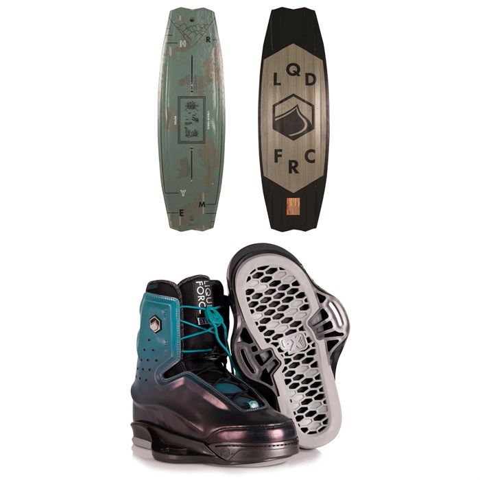 Liquid Force - Rhyme + Riot 6X Wakeboard Package 2020
