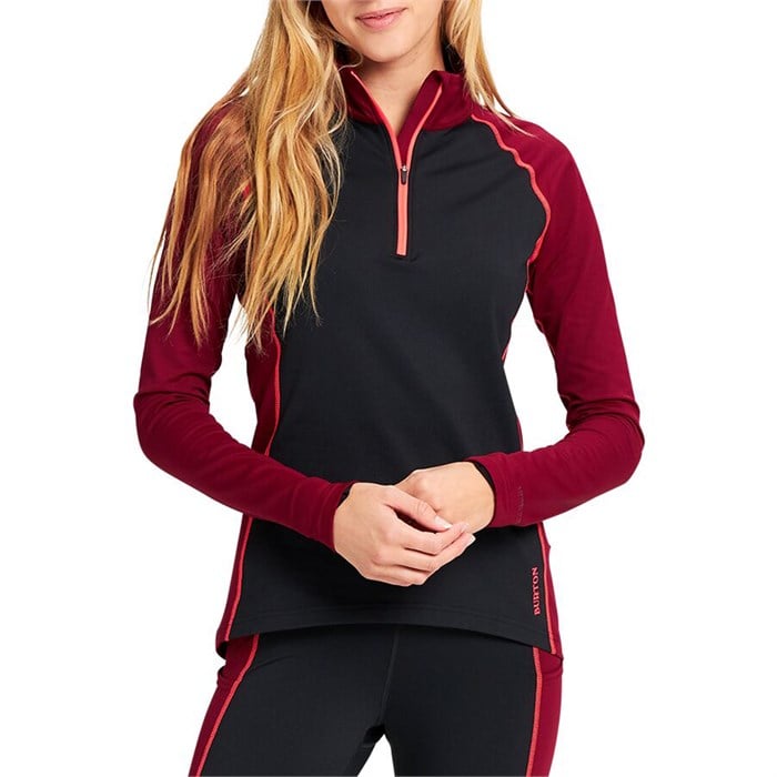 burton quarter zip
