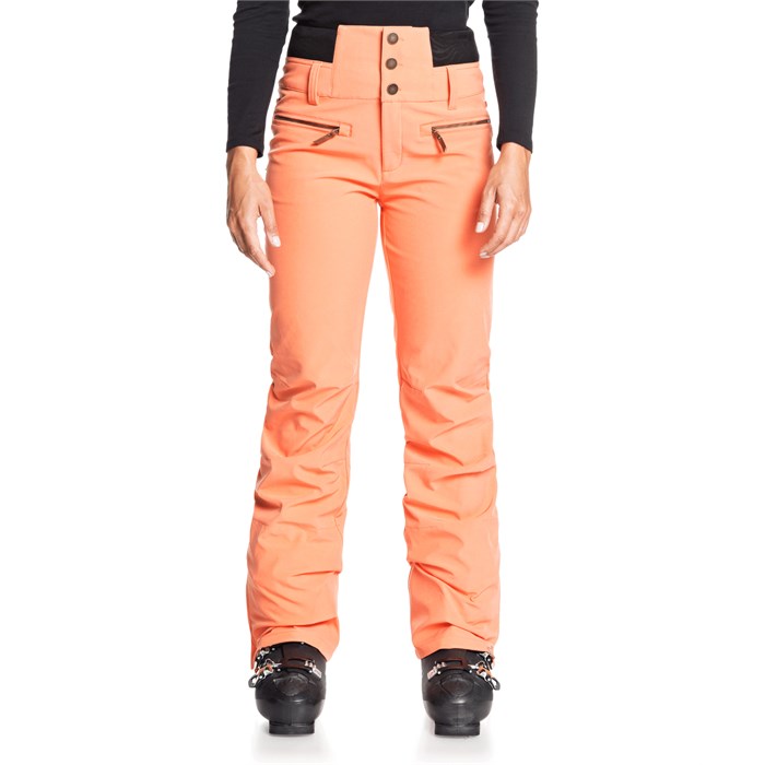 Roxy Rising High Waist Pant Ladies Snowboard Trousers Salopettes Snow Trousers Winter Pants 
