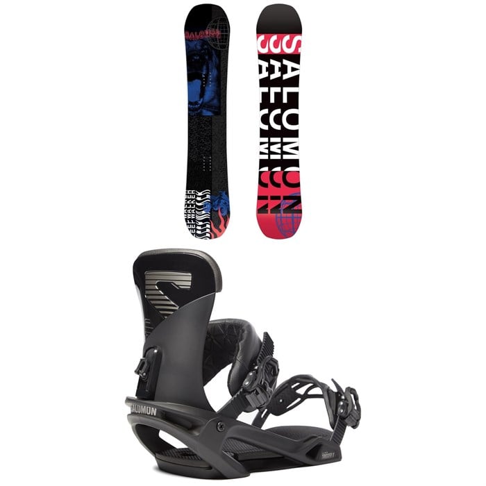 Salomon - Sleepwalker Snowboard + Trigger X Snowboard Bindings 2020
