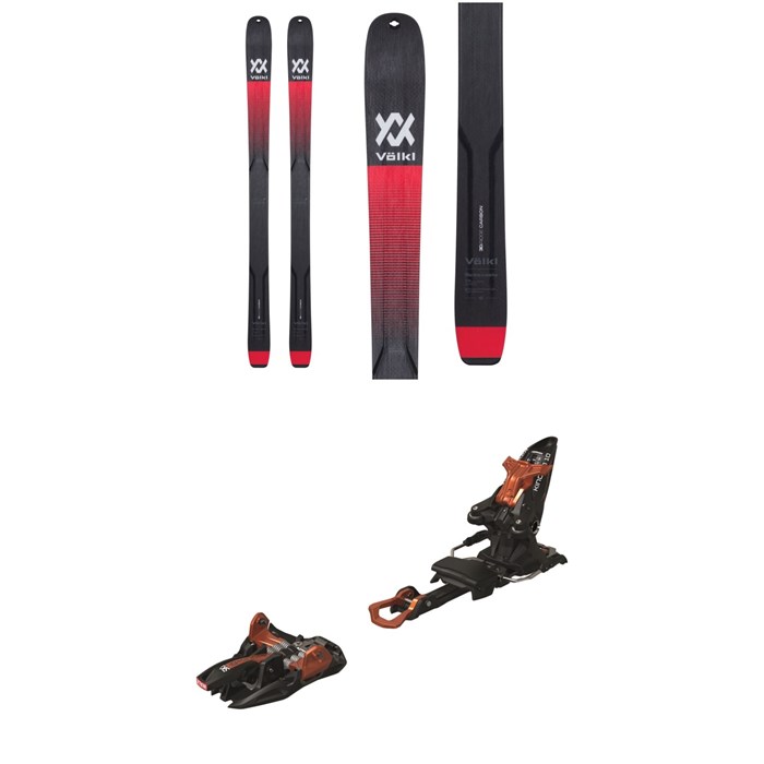 Völkl - Volkl Mantra V-Werks Skis + Marker Kingpin 10 Alpine Touring Ski Bindings 2020