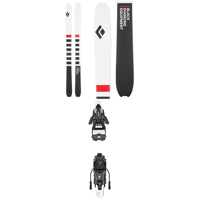 Black Diamond - Helio Recon 95 Skis 2020 + Atomic Shift MNC 13 Alpine Touring Ski Bindings 2020