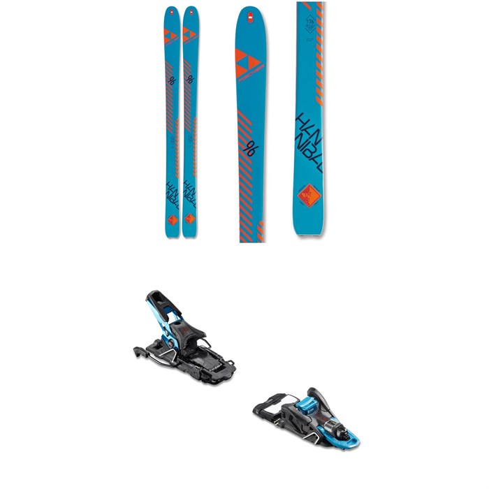 Fischer - Hannibal 96 Carbon Skis 2020 + Salomon S/Lab Shift MNC Alpine Touring Ski Bindings 2020