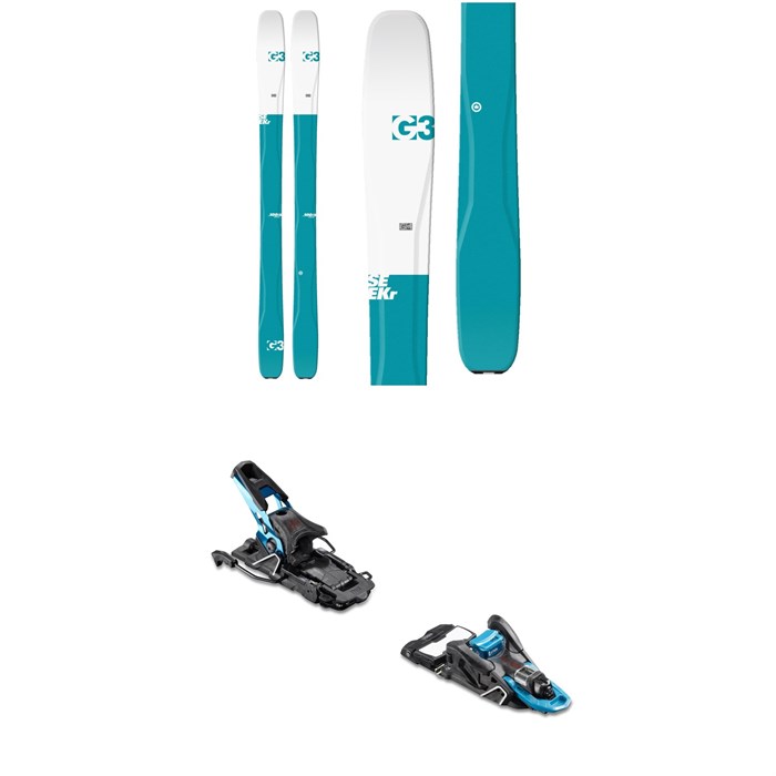 G3 - SEEKr 100 Elle Skis - Women's 2020 + Salomon S/Lab Shift MNC Alpine Touring Ski Bindings 2020