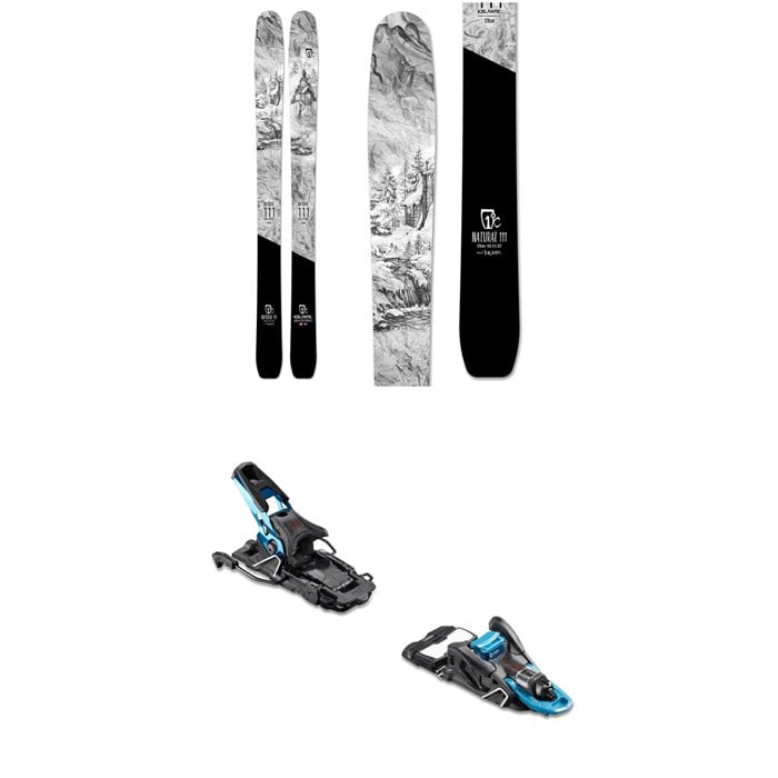Icelantic - Natural 111 Skis 2020 + Salomon S/Lab Shift MNC Alpine Touring Ski Bindings 2020