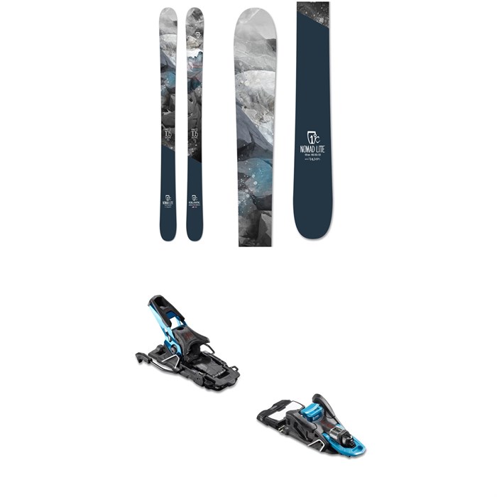 Icelantic - Nomad Lite Skis 2020 + Salomon S/Lab Shift MNC Alpine Touring Ski Bindings 2020